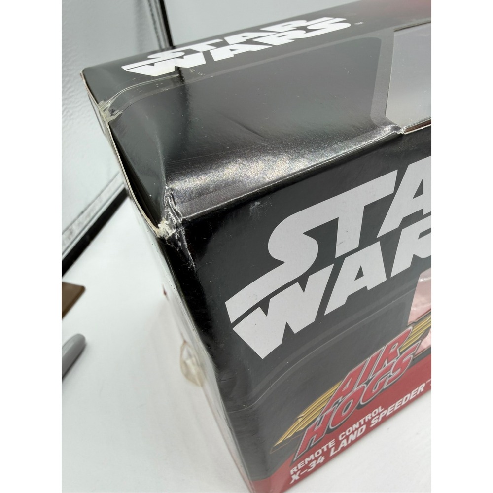 Star Wars Air Hogs Remote Control X-34 Landspeeder RC Vehicle Lights & Sounds - Picture 3 of 11